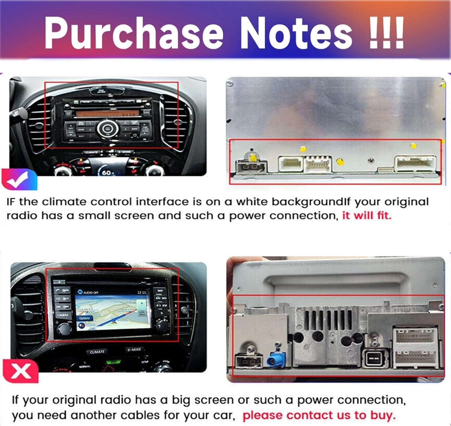 Black 9" Android 14 Car Stereo – CarPlay Multimedia Receiver for Nissan Juke
