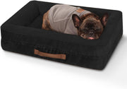 Orthopedic Cat & Small Dog Bed 61x46cm Waterproof Black