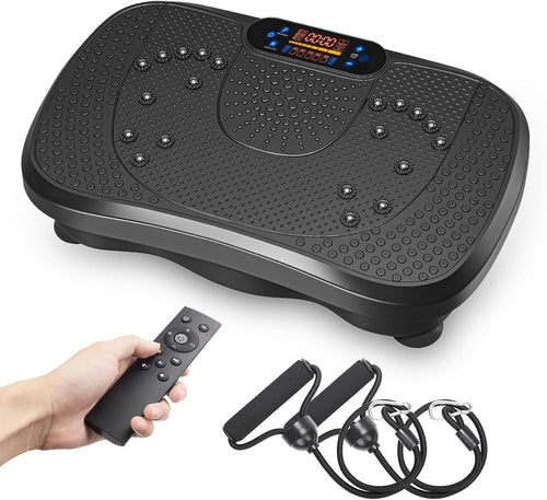 Ultra Slim Vibration Fitness Platform 99 Speeds Bluetooth Home