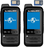 4G GPS PTT Walkie Talkies IP67 Waterproof Unlimited Range 2 Pack