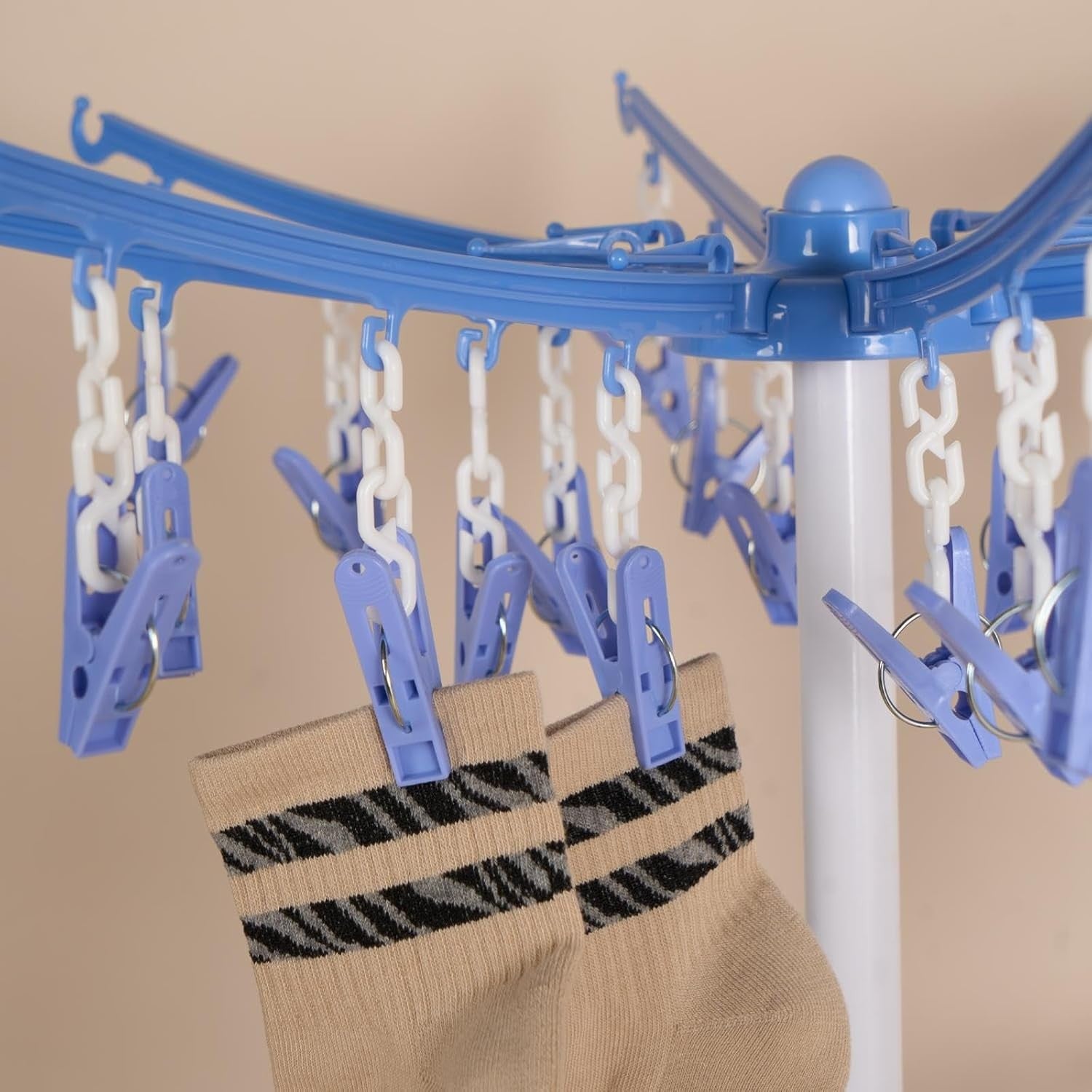 Clothes Airer Dryer Stand Peg Hanger Folding Space Saving Indoor Outdoor