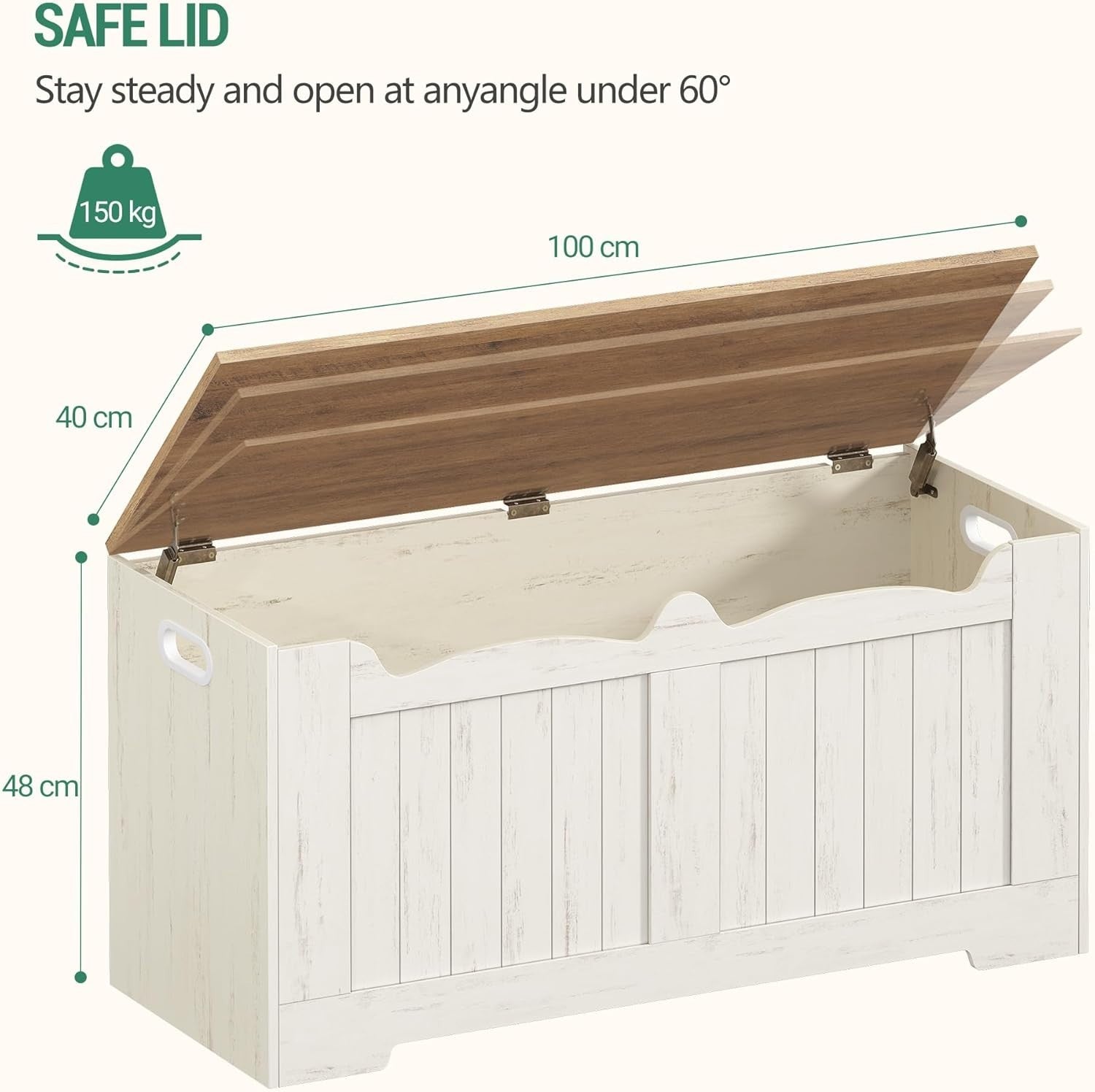 Wooden Storage Bench Lift-Top Trunk, Shoe Organizer for Entryway