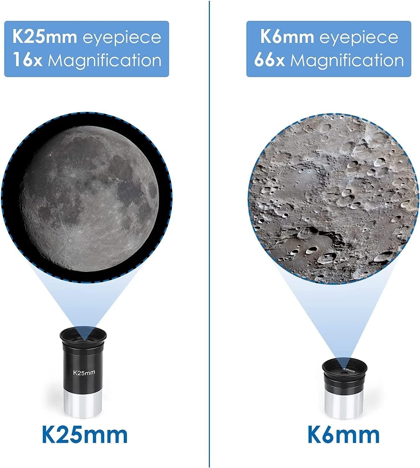 Portable 70mm Refractor Telescope 400mm Travel Scope for Moon & Stars