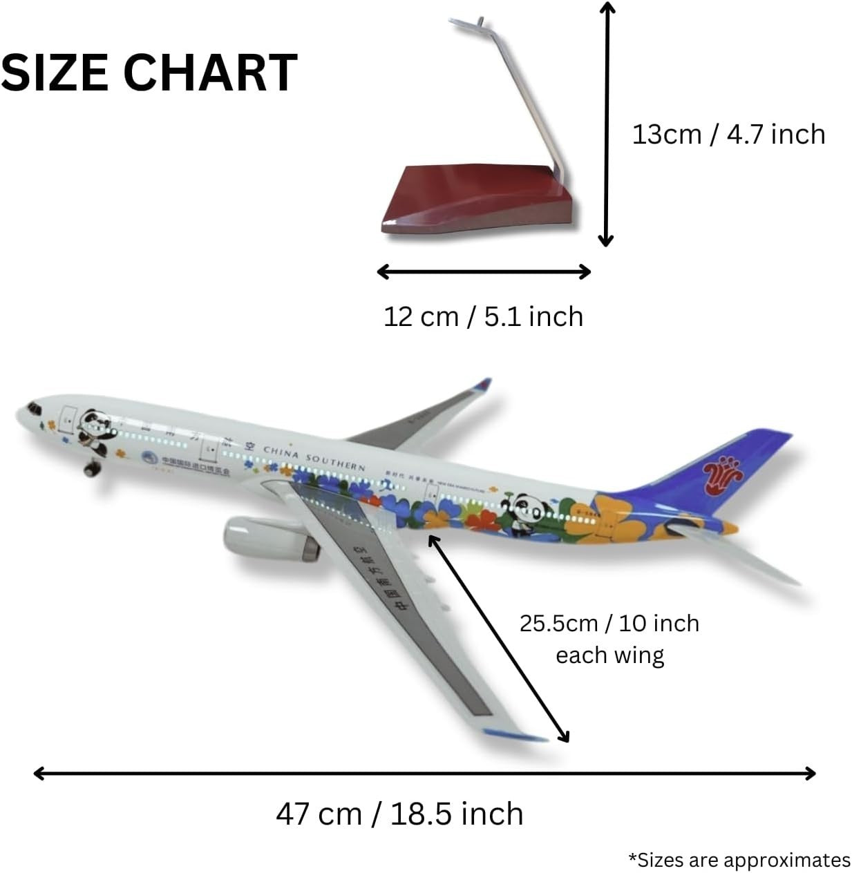 1:135 Scale Jet Model Plane w/ Lights Sound & Stand | Collectible Decor