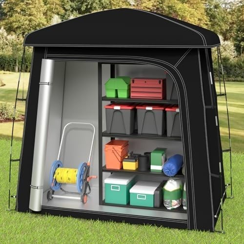 Waterproof Bike Storage Tent 200x100x190cm Outdoor Bicycle Shed