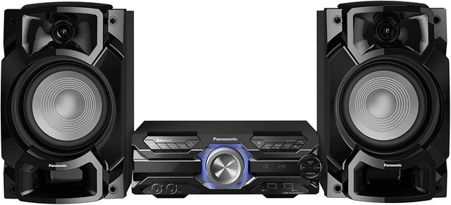 650W Bluetooth Hi-Fi System | Karaoke, D.Bass, LED Lights, Dual Mic Inputs