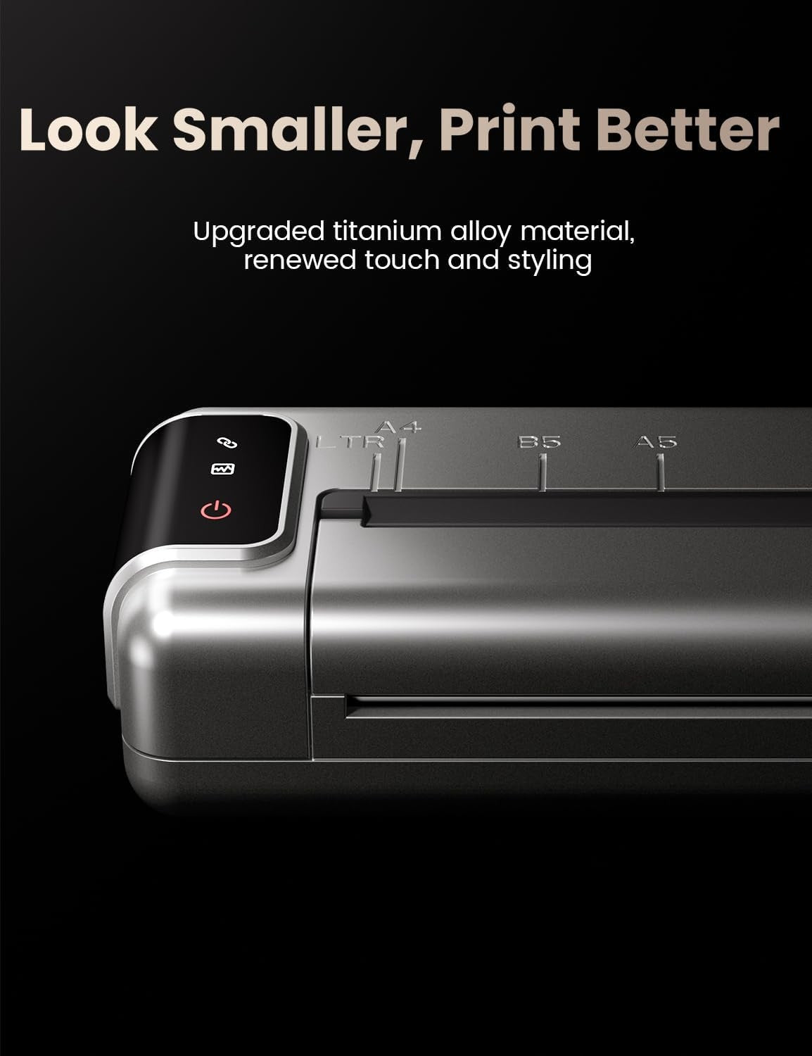 Portable Thermal Printer A4 – Wireless Bluetooth Wi-Fi USB Printer