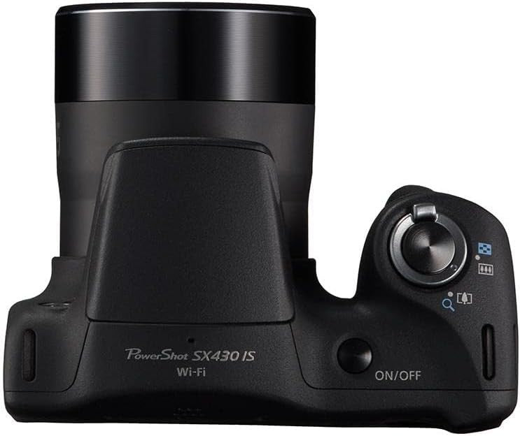 45X Zoom Digital Compact Camera Optical Stabilization HD Camera Black