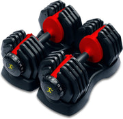 25kg Adjustable Smart Dumbbell Quick Dial Space Saving Home Gym Weight