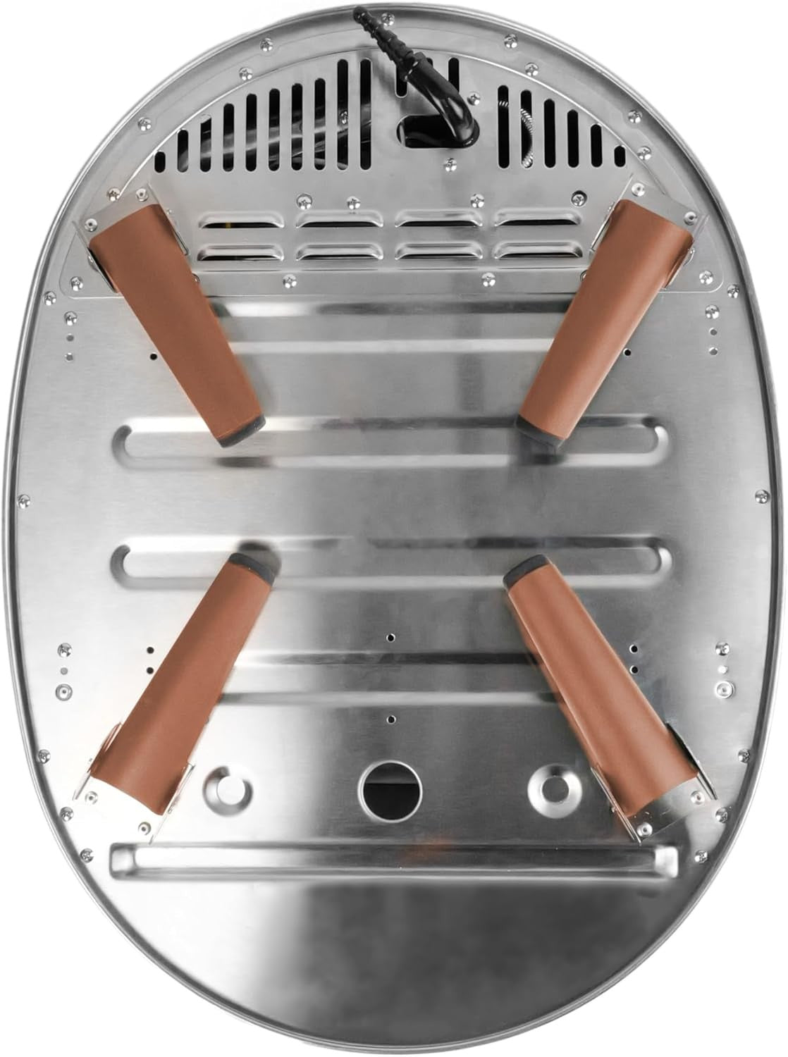 Gas Portable Pizza Oven with Peel & Bag | Outdoor BBQ Pizza Maker 500°C | Mocha