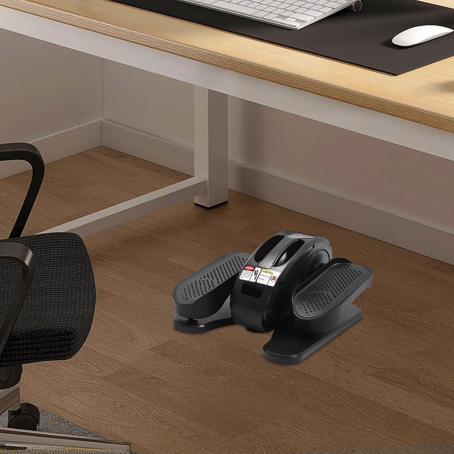 Under Desk Elliptical Machine Quiet Seated Pedal Exerciser Control