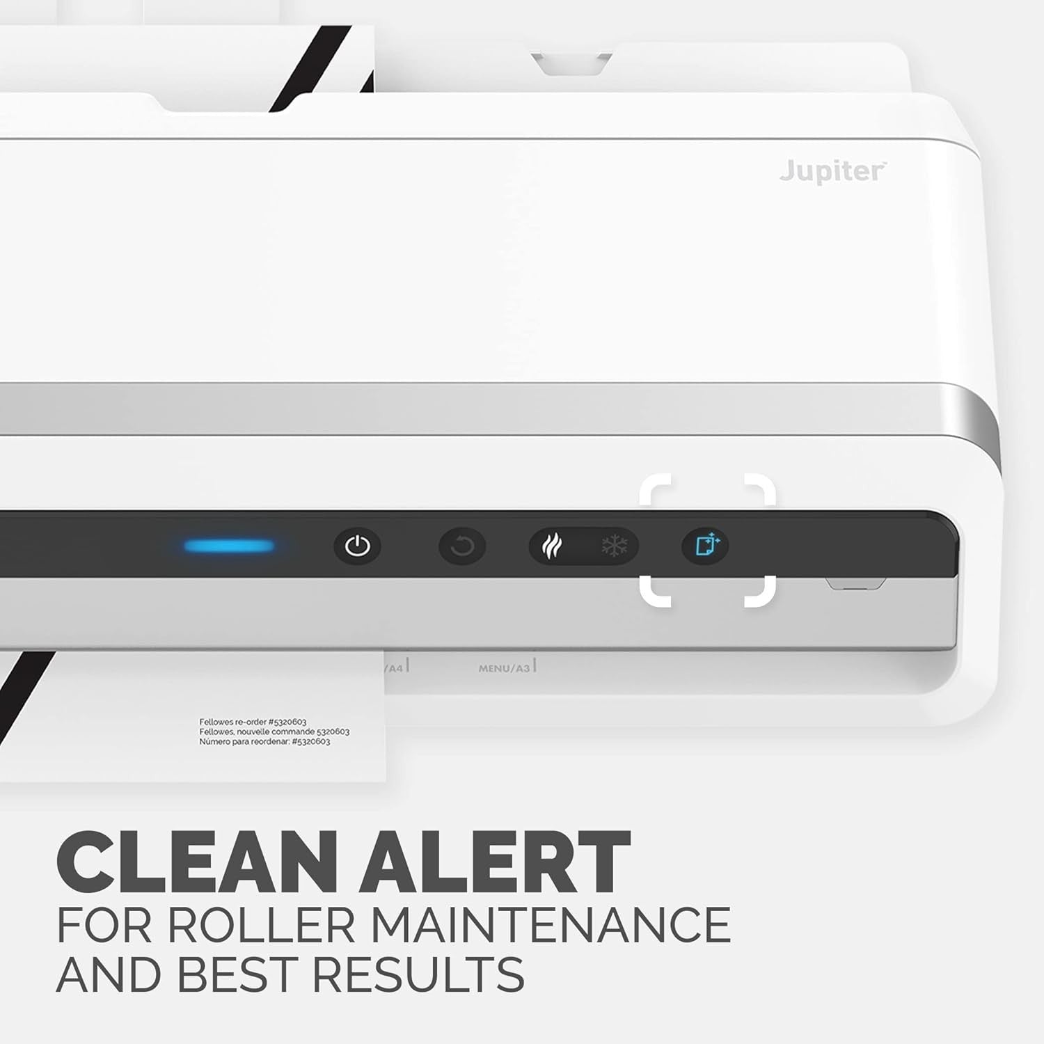 12.5” Thermal Laminator 60s Warm-Up AutoSense 6-Roller Heavy Duty