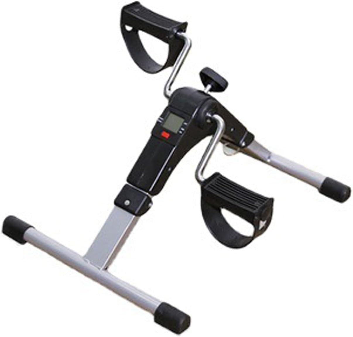 Foldable Mini Pedal Exerciser Under Desk Arm Leg Trainer LCD