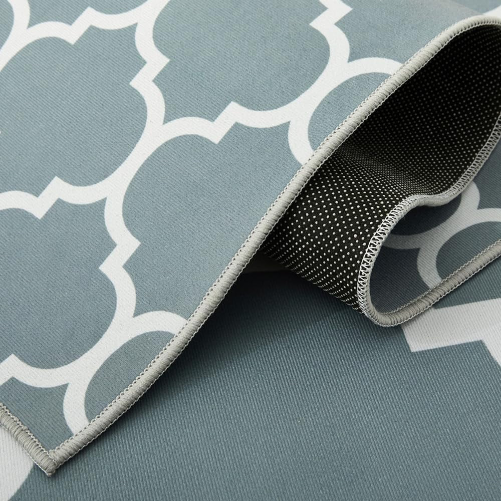 Large Trellis Rug 160x230cm Soft Non-Slip Modern Area Carpet for Living Room