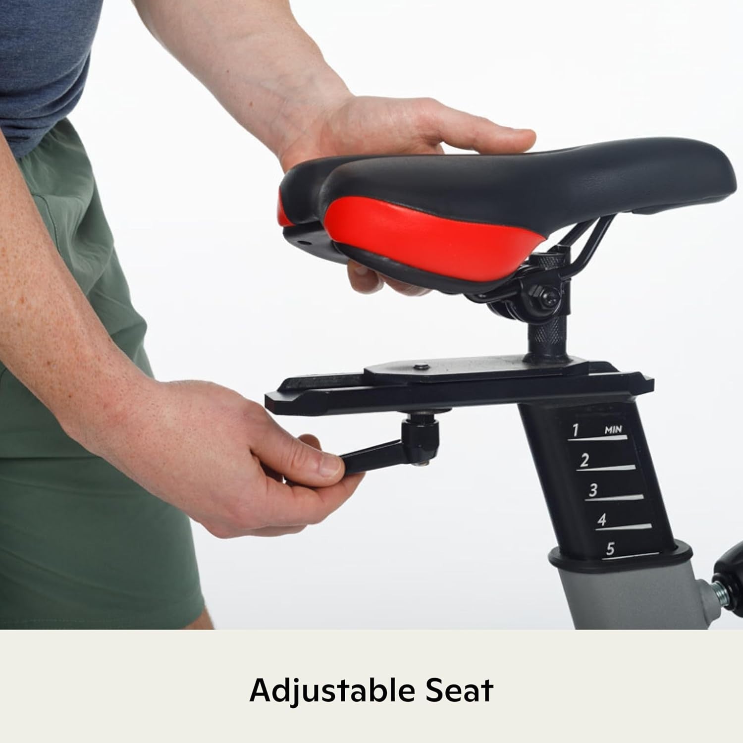 Magnetic Smart Spin Bike 100-Level Resistance Bluetooth SPD Pedals Compact