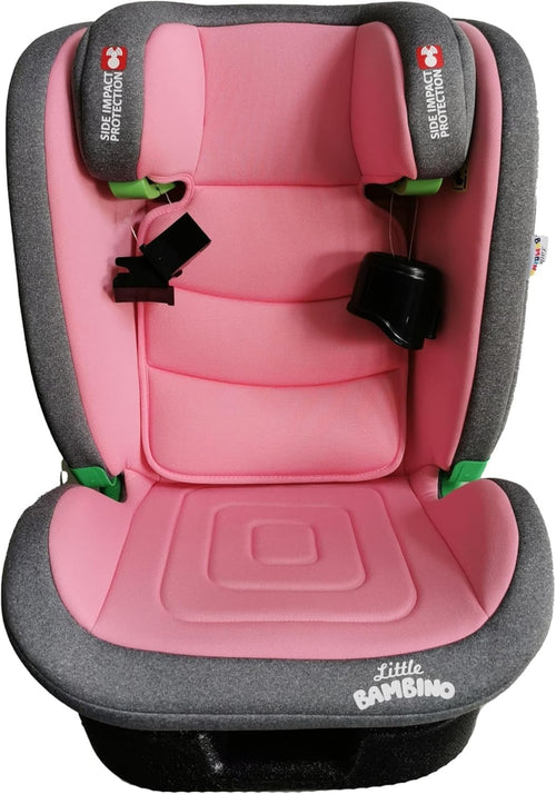 i-Size Highback Booster Car Seat 100–150cm ISOFIX Side Cup Holder