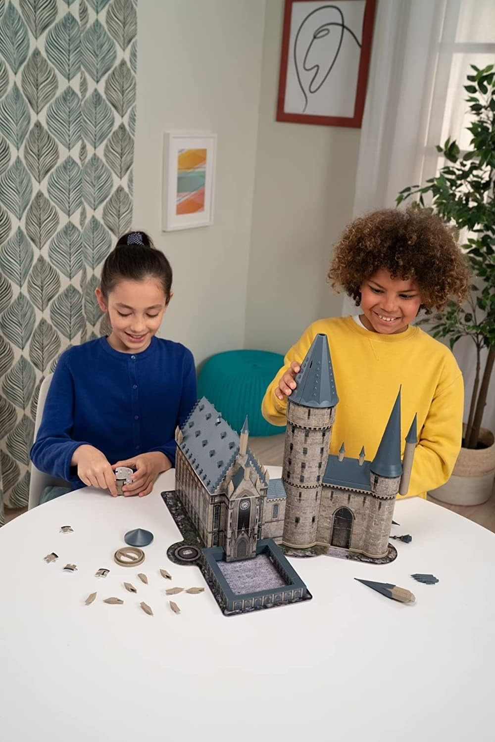 Wizard Castle 3D Puzzle 540 Piece Fantasy Building Model No Glue Required