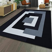 Modern Geometric Area Rug 120x170cm Non Slip Living Room Bedroom Carpet