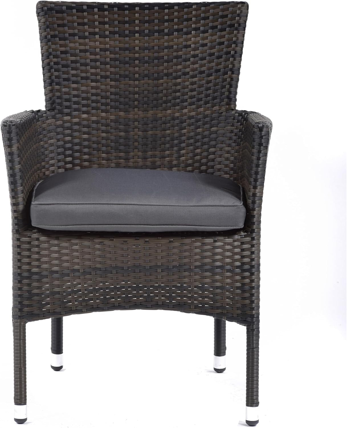 Rattan Tub Armchair Outdoor Garden Patio Chair with Cushion Commercial Grade