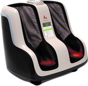 Heated Foot & Calf Massager Shiatsu Deep Kneading Plantar Relief