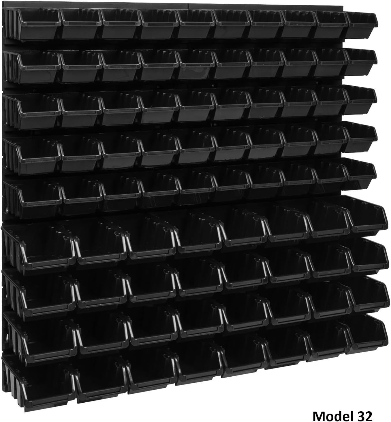 Garage Pegboard Storage Bins Wall Mount Workshop Organizer Rack