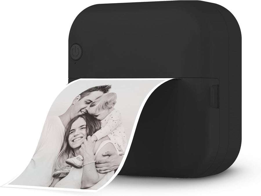 Portable Bluetooth Thermal Printer 200DPI Rechargeable