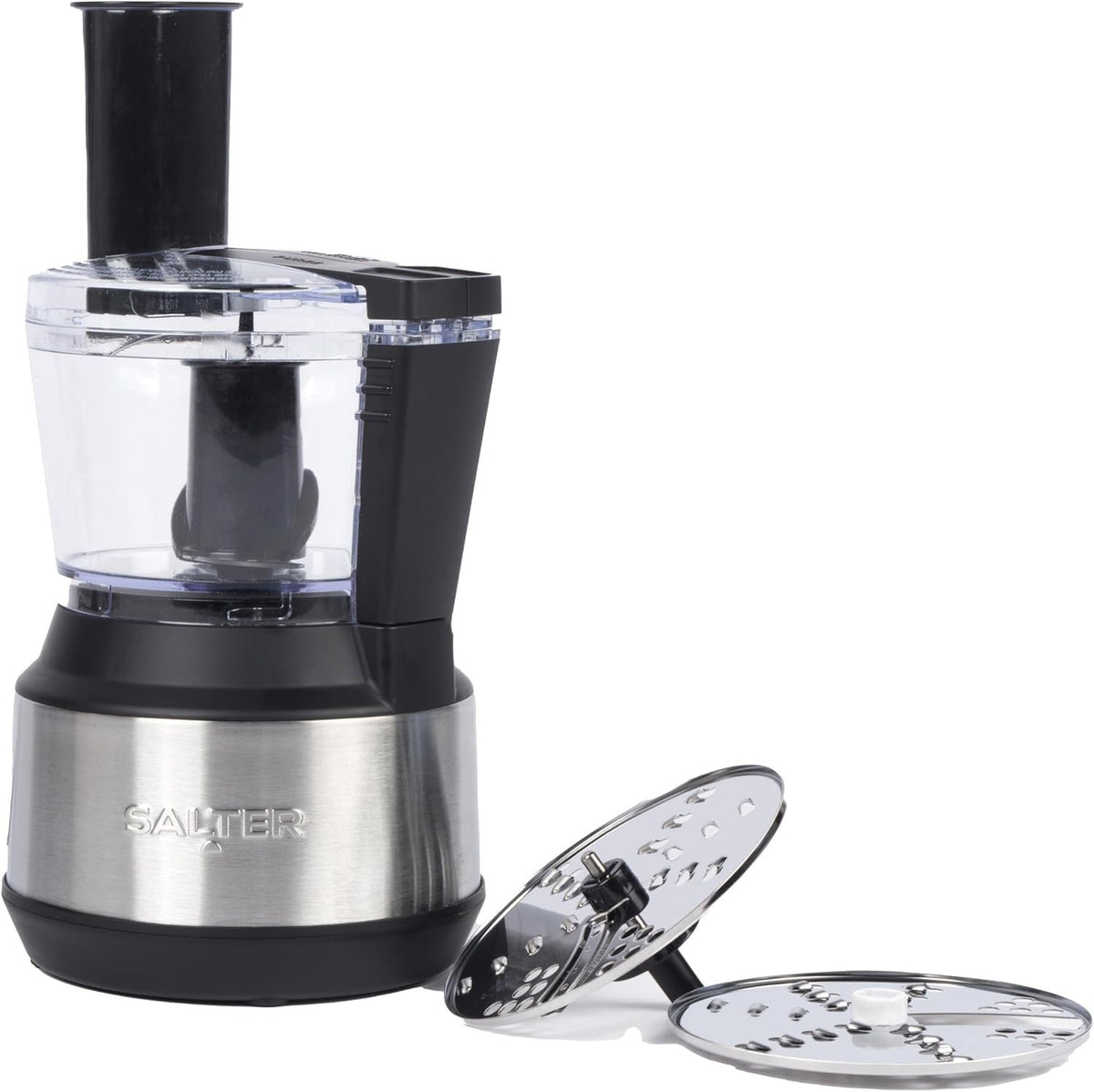 3in1 Food Processor 600ml Chopper Slicer Grater Shredder 300W Compact