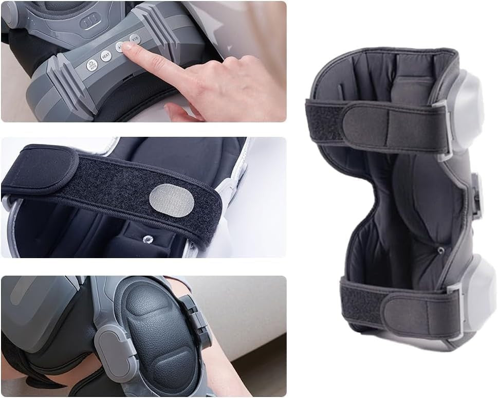 Heated Knee Massager Infrared Vibration Brace for Arthritis & Joint Pain