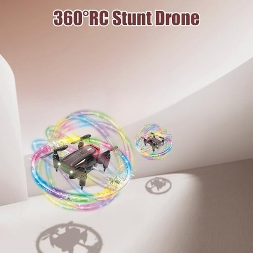 Kids Hexacopter Drone with LED Lights, Auto Hover, Safe Beginner RC Toy