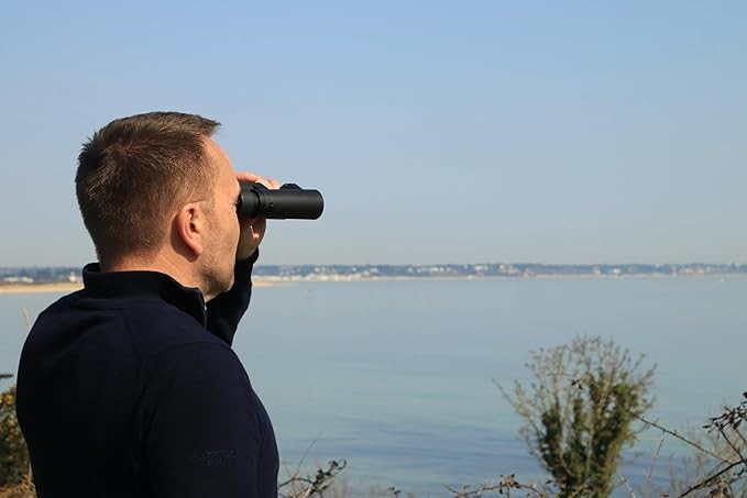 8x33 Compact Binoculars HD Waterproof BAK4 Prism Wide View Bird Watching