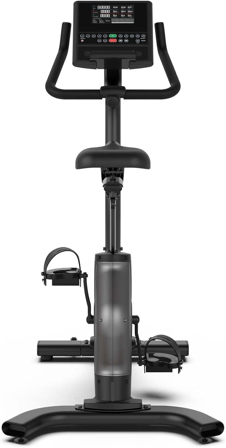 Connected Upright Exercise Bike Magnetic Resistance w/ Display & App Sync