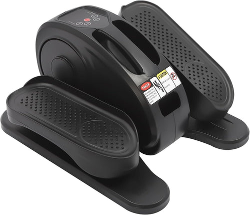 Under Desk Electric Elliptical Pedal Exerciser Quiet Remote LCD 5 Speed