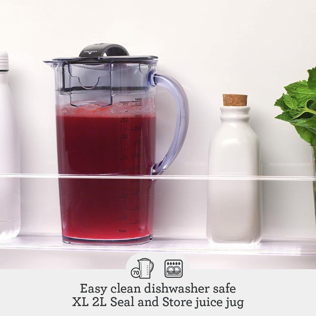 Cold Spin Juicer 88mm Wide Feed Chute 2 Speed 2L Jug Easy Clean