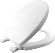 White Toilet Seat Soft Close Smartlift Easy Clean Moulded Wood