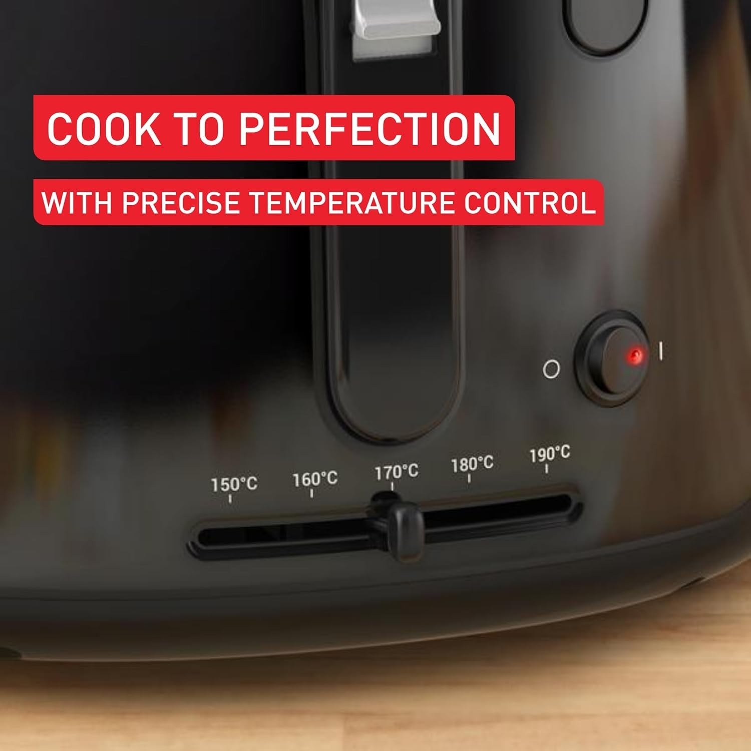 3L Deep Fat Fryer Extra Large Viewing Window Adjustable Temp Easy Clean