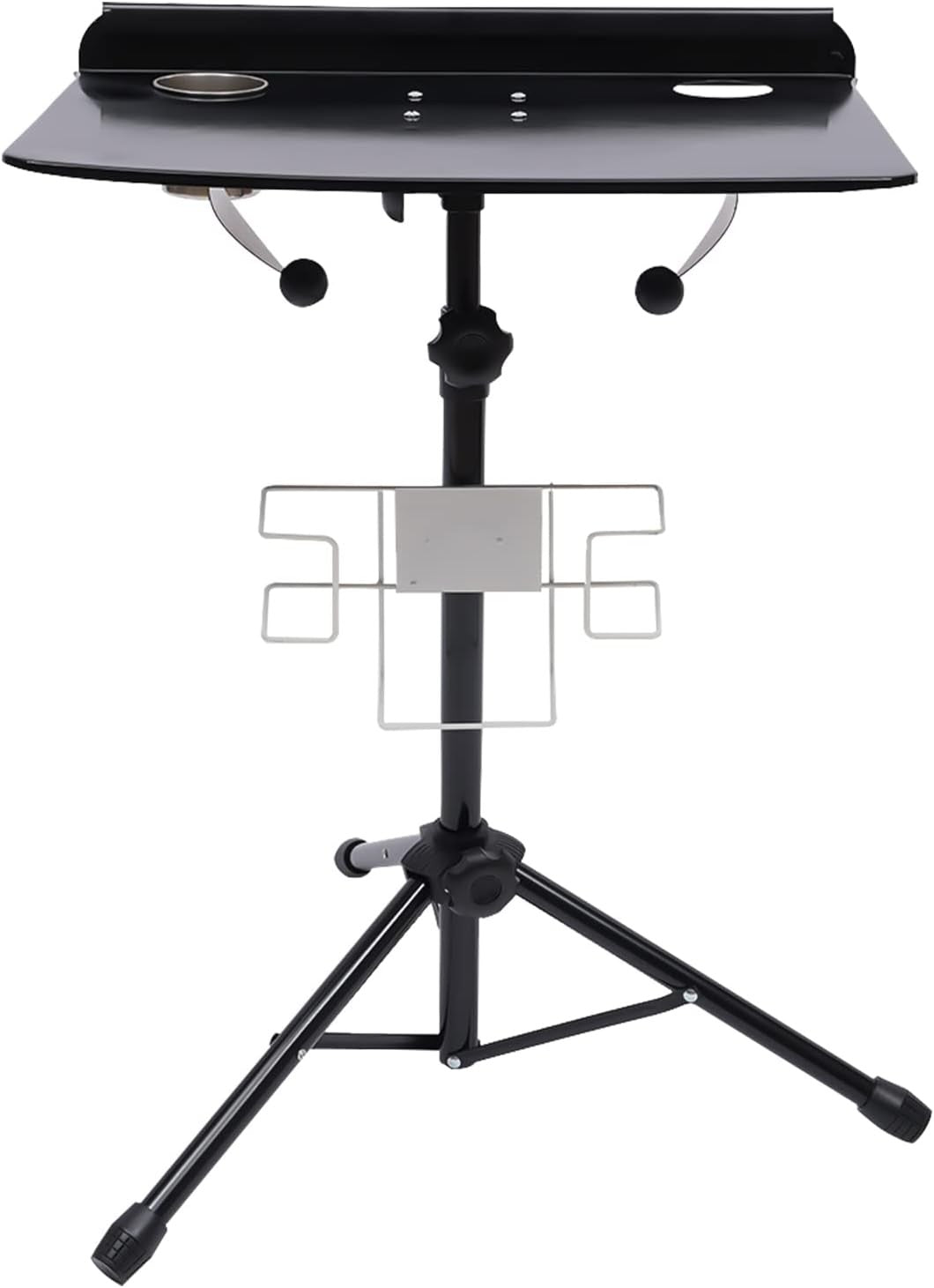 Tattoo Workstation Adjustable Desk Portable Tray Stand Storage Shelf