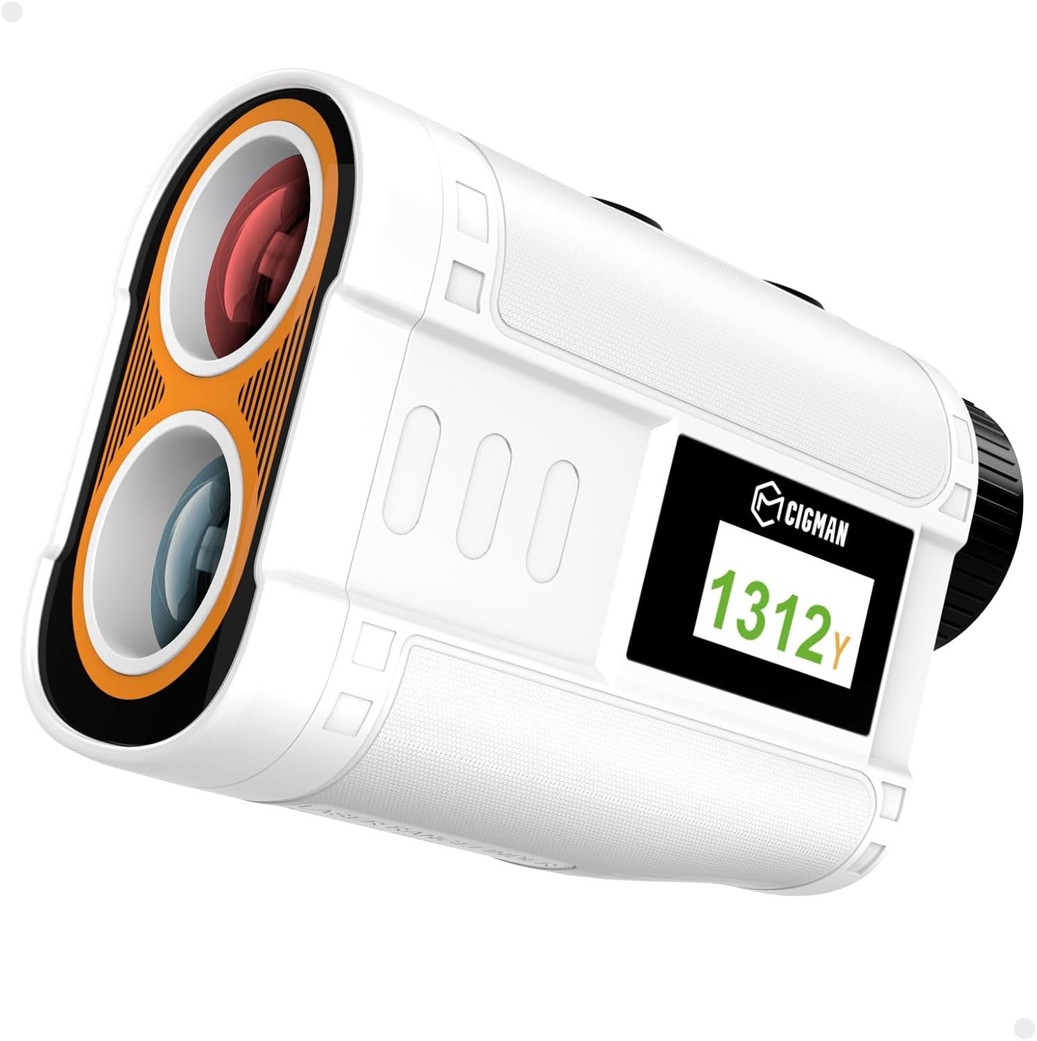 Golf Laser Rangefinder 1200Y Slope Side Display Rechargeable High Accuracy