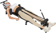 Adjustable Back & Cervical Traction Table, Foldable Bench 150kg Capacity