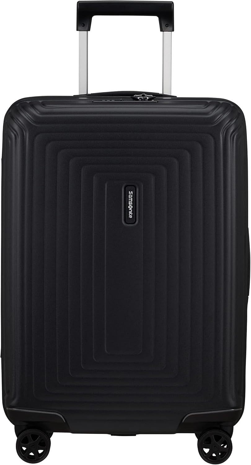 55cm Cabin Spinner Suitcase Polycarbonate Hard Shell Lightweight Quiet Wheels