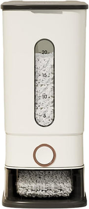 24L Large Rice Dispenser Airtight Grain Storage Container PP