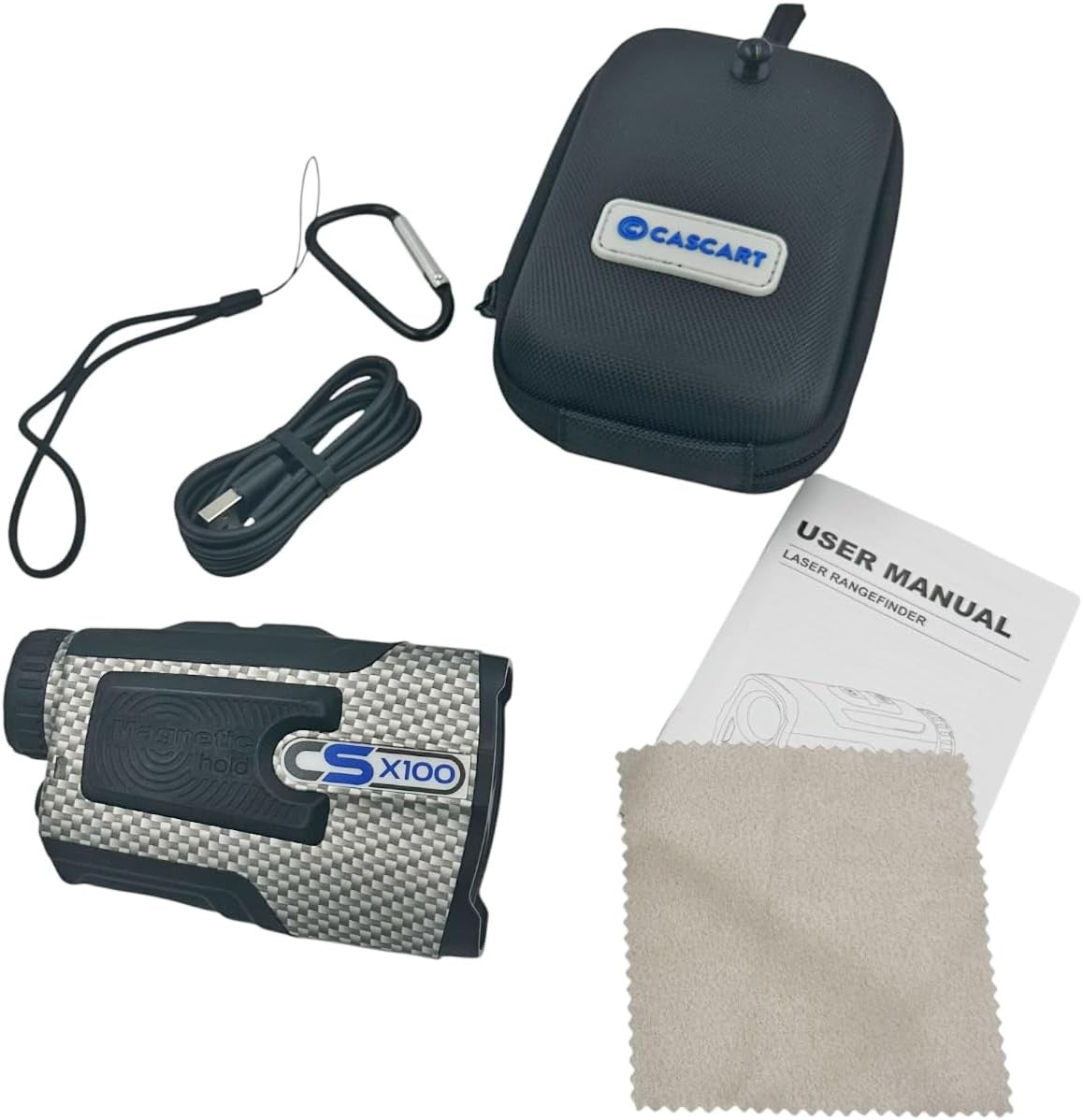 Golf Rangefinder 700Y Slope 7X Magnetic Rechargeable