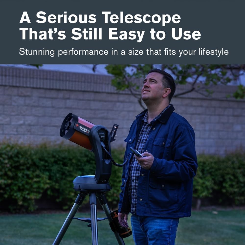 5SE 127mm SCT Telescope with GoTo Mount and Tripod-Orange