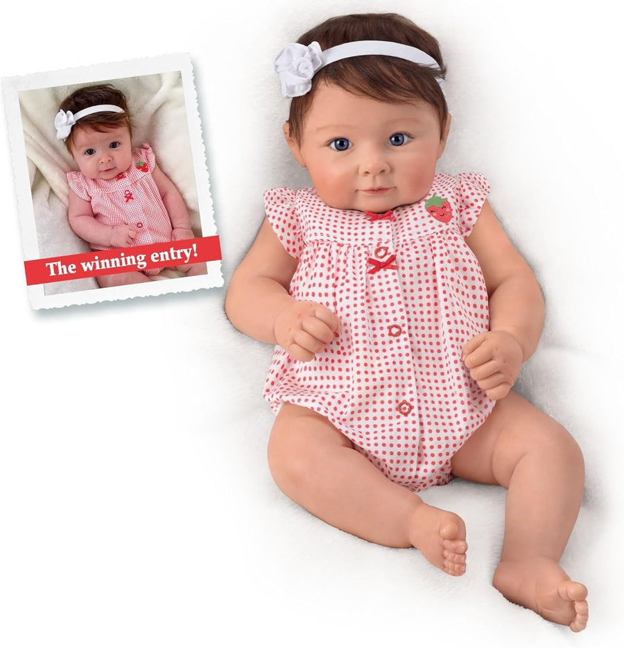 18 Inch Realistic Newborn Baby Doll Weighted Soft Body Lifelike