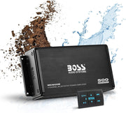 500W 4-Channel MC900B Amplifier Bluetooth Weatherproof ATV UTV Car Marine