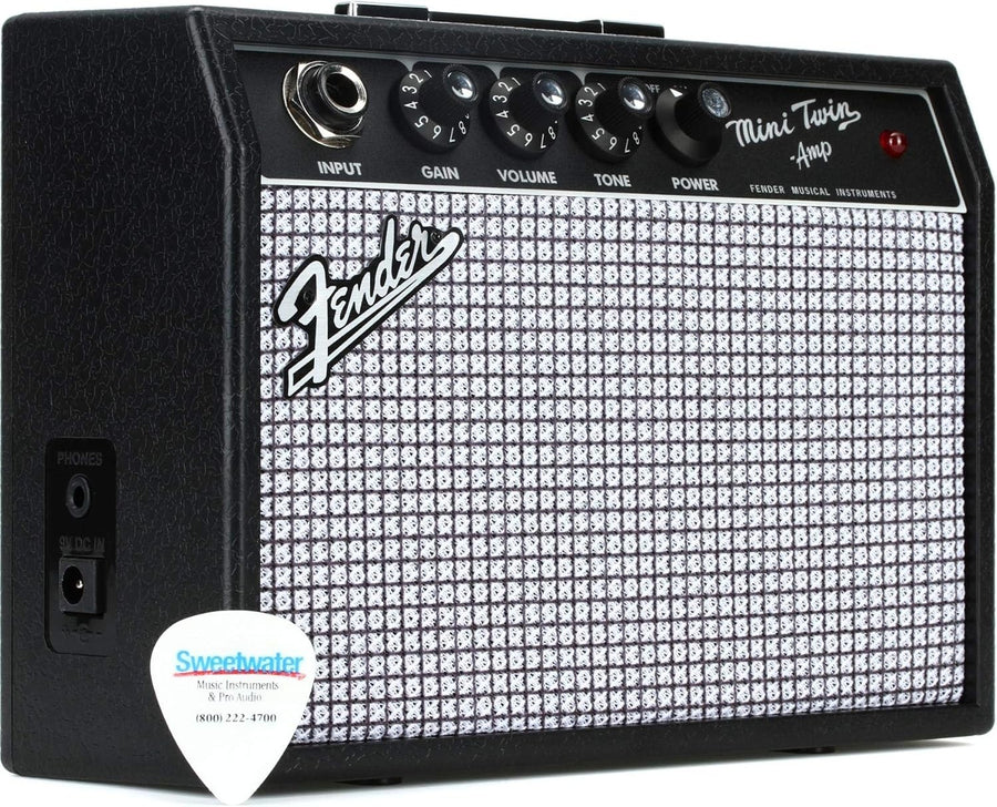 Mini '65 Twin Guitar Amp 1W Portable Battery-Powered Electric Amp