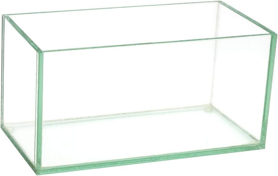 Rectangular Glass Flower Vase Clear Table Centrepiece Wedding