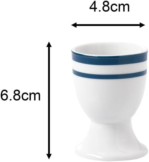 80pc Porcelain Dinnerware Set Plates Bowls Cups Cutlery Blue White
