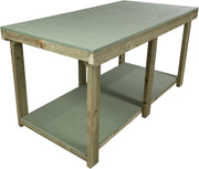 7ft Moisture-Resistant Wide uniMDF Workbench – Heavy Duty 3ft Deep Table