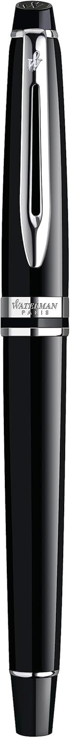 Black Rollerball Pen Fine Black Ink Ergonomic Gift Box