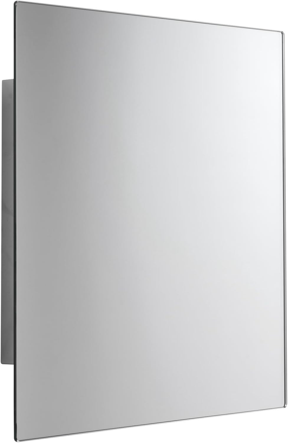 Bathroom Mirror Cabinet Wall Storage, Lockable, Concealed, 45x45cm